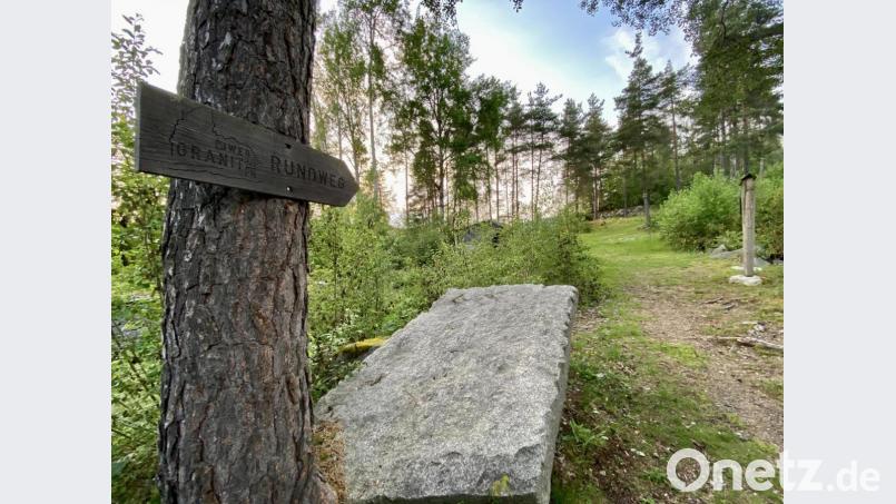 Die Neugestaltung des Weges des Granits kann in Angriff genommen werden, die Förderzusage liegt vor. Bild: Eichl