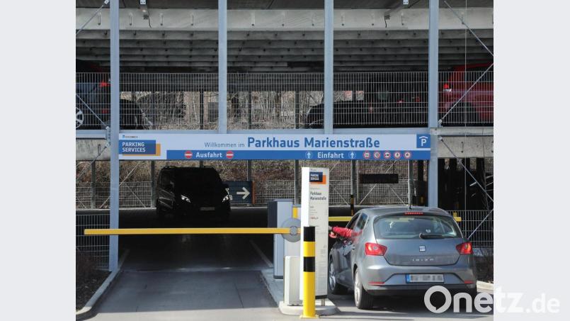 Im neuen Parkhaus an der Marienstraße haben zum wiederholten Mal Unbekannte randaliert. Archivbild: Wolfgang Steinbacher