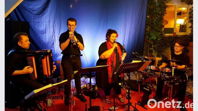 Das &quot;Paginza Quartett&quot; spielt Jazz, Chansons und Tango. Bild: uz