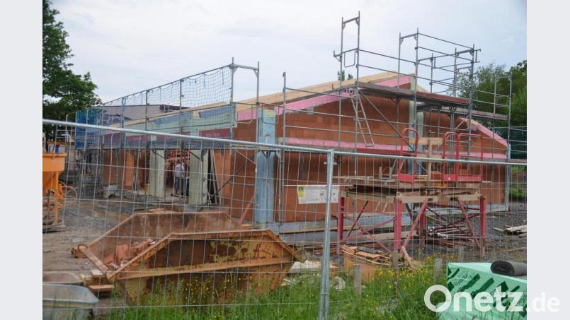 Neben der bereits abgeschlossenen Baumaßnahme an der Kindertagesstätte Sankt Franziskus war die Erweiterung des Kindergartens Birkenweg (Bild) ein Investitionsschwerpunkt 2020 für die Gemeinde. Bild: ak