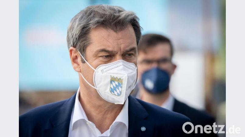 Markus Söder kommt zu einer Klausur von CDU und CSU. Bild: Kay Nietfeld/dpa