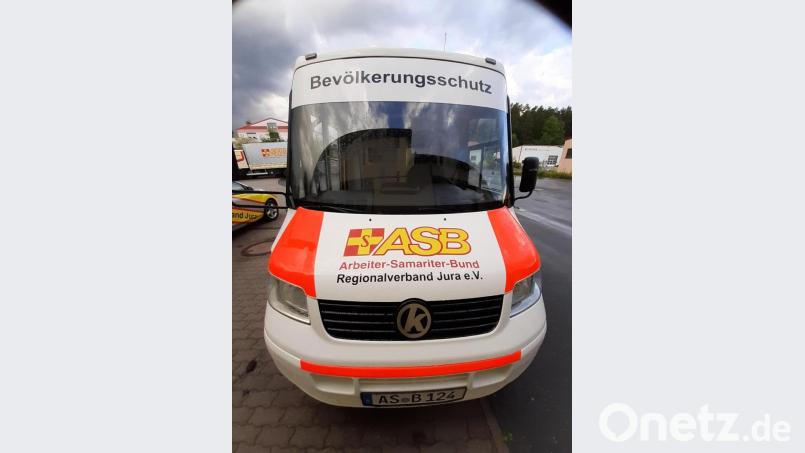Der ASB Jura beschafft einen Kleinbus als mobile Corona-Schnellteststation. Bild: Roland Löb/exb