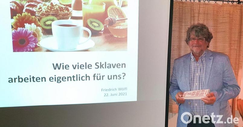 Die Kolpingsfamilie Friedenfels bot nach 16 Monaten Pause wieder einen Vortrag an. Friedrich Wölfl (Bild) stellte dabei auch provokante Fragen. Bild: bsc