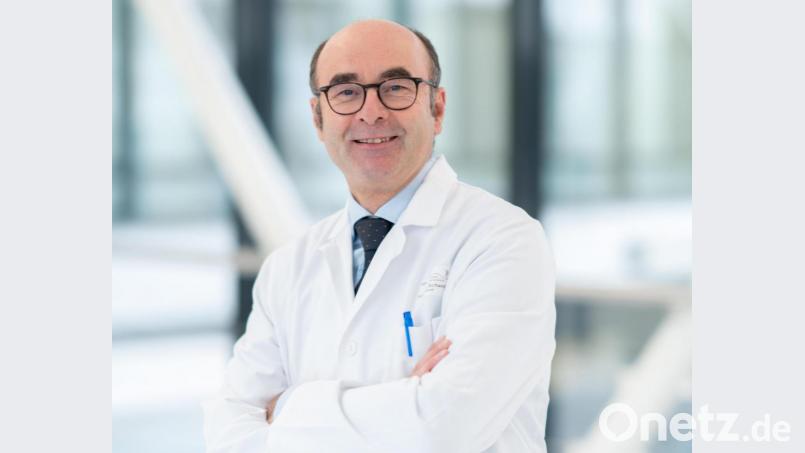 Prof. Robert Schwinger, Chefarzt der Medizinischen Klinik II am Klinikum Weiden, nahm mit seinem Team an einer Studie teil. Bild: Kliniken Nordoberpfalz/exb