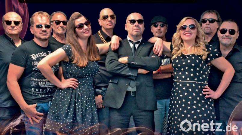 Die Gruppe &quot;Soul Station No. 10&quot; sorgt bei der zweiten Serenade mit Soul, Funk und Rock´n´Roll für die passende Serenaden-Stimmung. Bild: Soul Station/exb