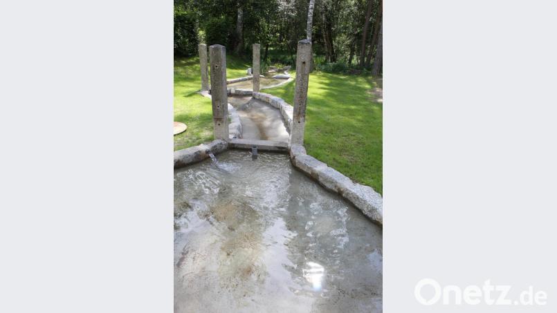 Der neue Wasserspielplatz dürfte für Kinder eine neue Attraktion darstellen. Bild: soj