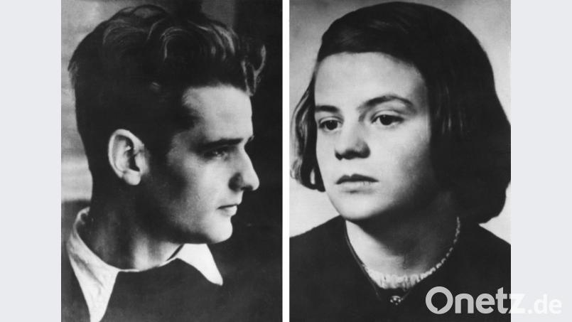 Hans und Sophie Scholl, Gründer bzw. Mitglieder der Widerstandsgruppe «Weiße Rose» an der Münchner Universität. Archivbild: dpa