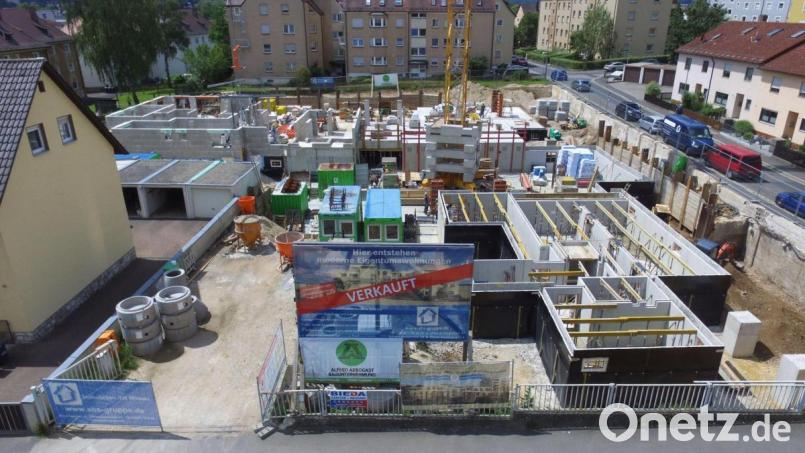 Ein Boom-Beispiel ist das Projekt Eglseer Straße 47 des privaten Bauträgers AHS. Mit Beginn der Bauarbeiten waren alle 31 Einheiten bereits verkauft. Bild: Hubert Uschald