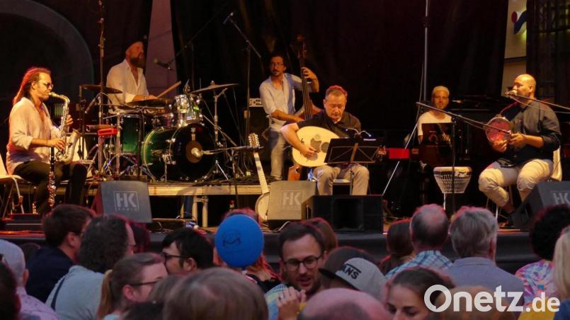 Das Harrycane Orchestra spielte 2018 in Regensburg – und wird auch in diesem Sommer wieder beim Jazzweekend auftreten, am 24. Juli im Thon-Dittmer-Palais. Bild: Robert Lepar