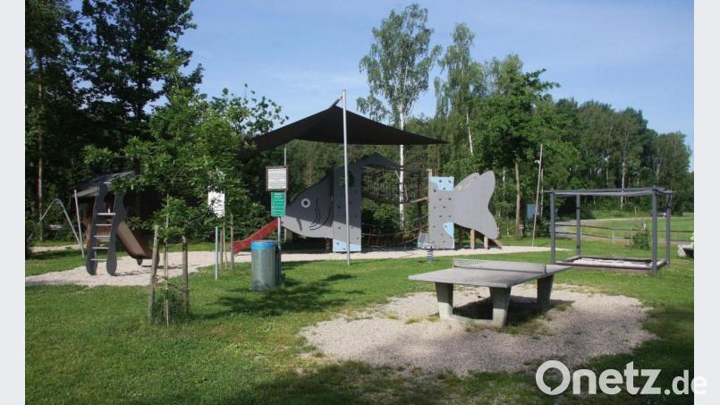 In den vergangenen Monaten investierte der Markt Wiesau auch in den Spielplatz an der Kipp. Bild: wro