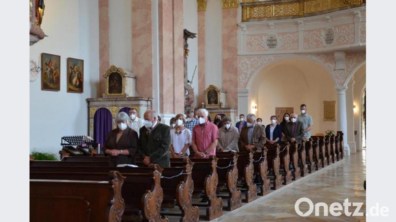 Gottesdienst zum Ehejubiläum in Ensdorf Bild: Eva Gröninger/exb