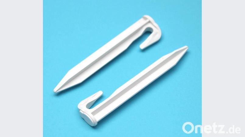 Die ausgezeichneten Bio-Haken der Firma Genisys. Bild: Genysis/mma/exb