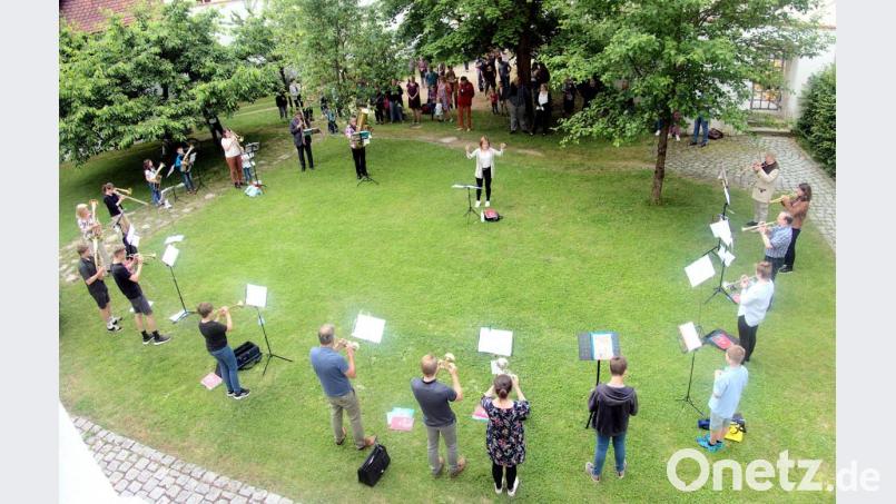 Auch der Posaunenchor der Christuskirche probt wieder – und tritt wieder auf. Bild: cog