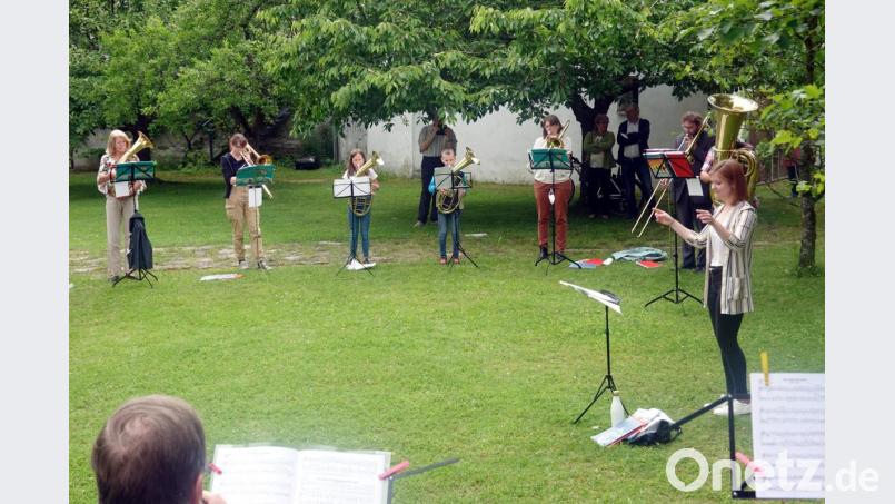 Auch der Posaunenchor der Christuskirche probt wieder – und tritt wieder auf. Bild: cog