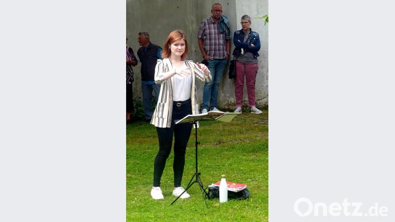 Unter dem sorgsamen, sehr klaren Dirigat von Doreen Deyerl gelang ein harmonisches Zusammenspiel mit spürbarer Feude am Musizieren. Bild: cog