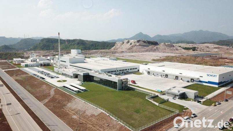 Dieses neue Werk in China wurde kürzlich in Betrieb genommen. Bild: Schott AG