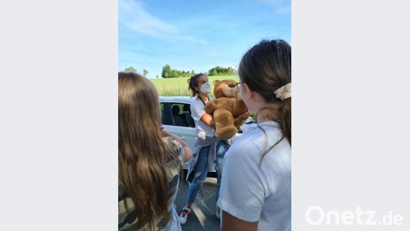 Der Teddybär musste als Dummy herhalten. Bild: njn