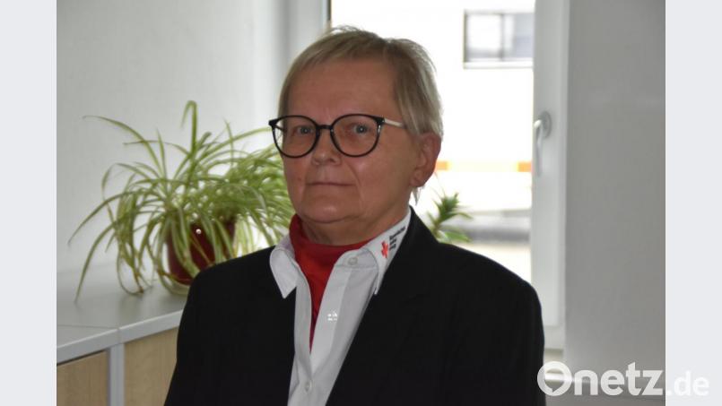 Stellvertretende BRK-Kreisgeschäftsführerin Edeltraud Sperber. Bild: hcz