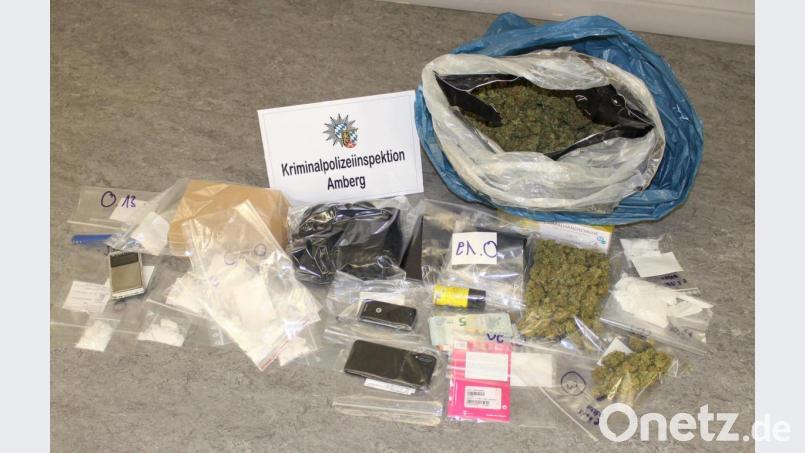Die Kripo Amberg konnte einen Rauschgifthändler im westlichen Landkreis Schwandorf dingfest machen. Bild: KPI Amberg