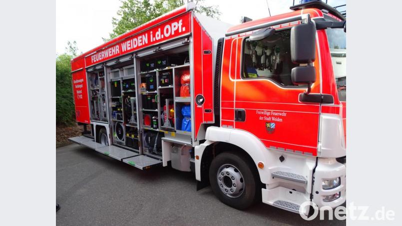 Hat bereits Einsätze hinter sich, der neue Gerätewagen-Gefahrgut. Bild: Dobmeier