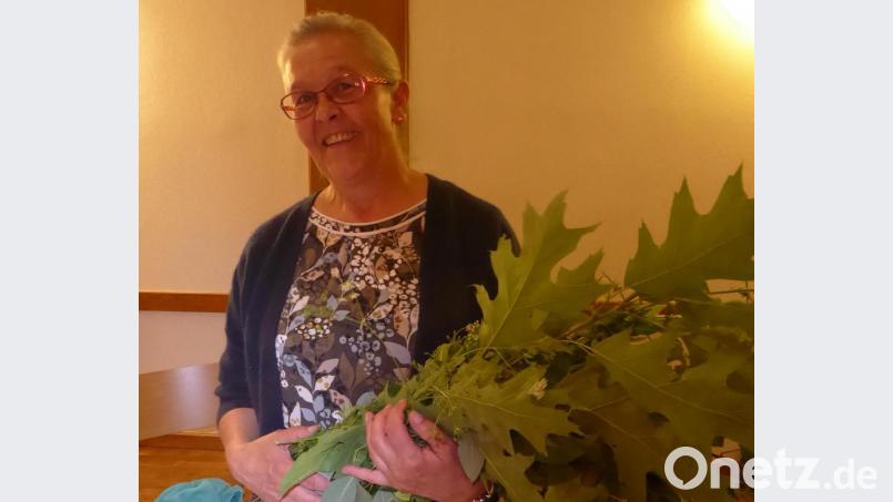 Monika Ermer wusste viel über die Lehre von Pfarrer Kneipp zu berichten. Bild: Angelika Lang-Salzl/exb