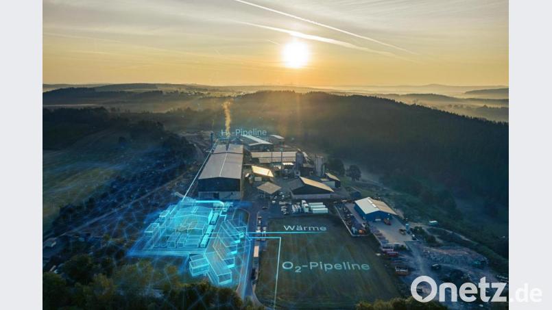 So könnte die Anlage laut Siemens einmal aussehen. Bild[M]: Siemens