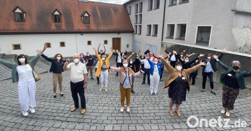 Gesund durch Bewegung, auch das war ein Thema beim Treffen der Aktionsgruppe in Nabburg. Bild: LZG Bayern/exb