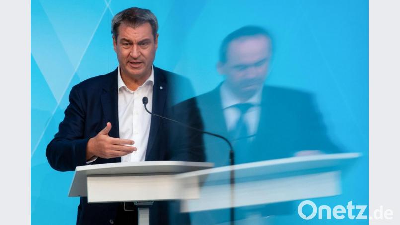 Markus Söder (CSU), Ministerpräsident von Bayern, spricht bei einer Pressekonferenz. Foto: Sven Hoppe/dpa Bild: Sven Hoppe