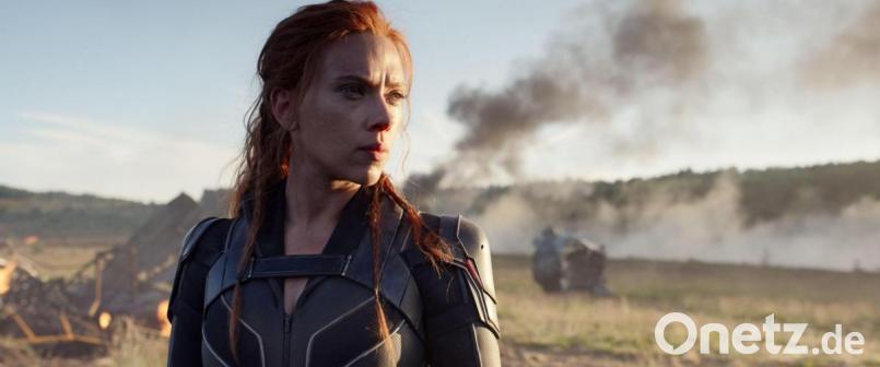 Scarlett Johansson spielt in &quot;Black Widow&quot; Natasha Romanoff. Im Cineplex Amberg ist der Film allerdings aktuell nicht zu sehen. Bild: picture alliance/dpa/Marvel Studios/Walt Disney