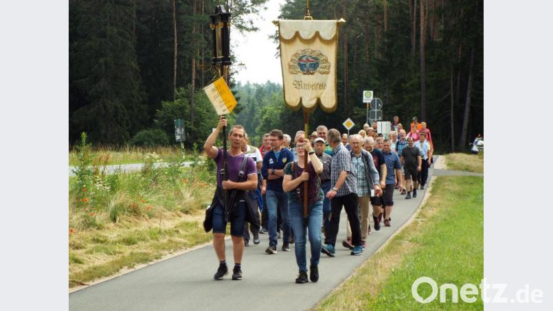 Insgesamt 81 Pilger nahmen an der Michelfelder Wallfahrt nach Gößweinstein teil. Bild: ll