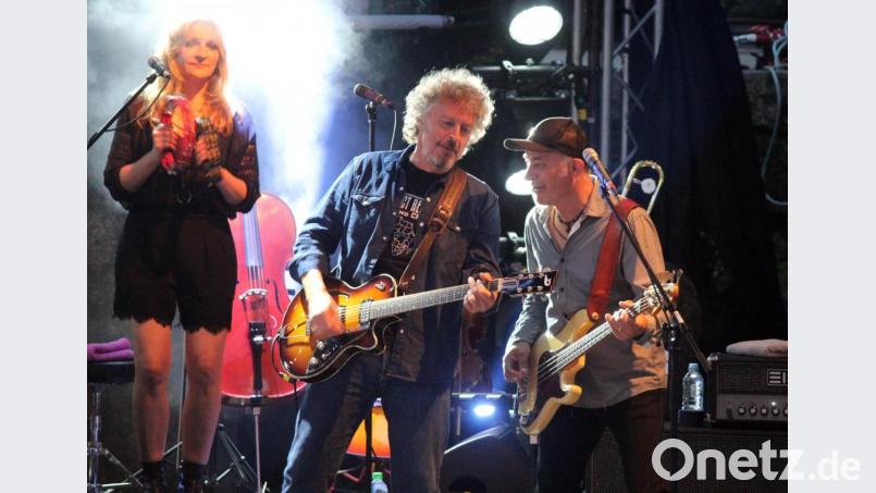 Auftritt von Wolfgang Niedecken mit BAP bei den Luisenburg-Festspielen 2016 Bild: stg