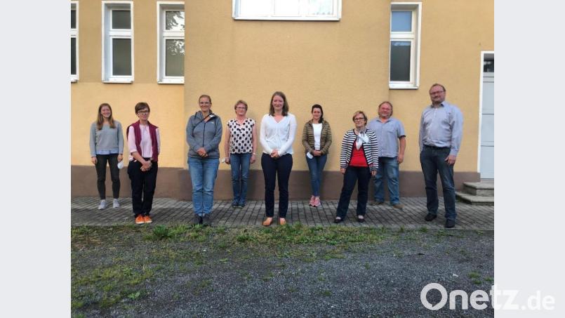 Der neue Vorstand des TuS Großschönbrunn. Bild: jud
