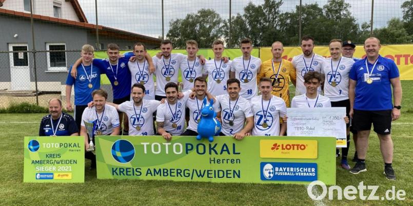 Der SV 08 Auerbach ist erneut Kreissieger im Toto-Pokal. Bild: A. Schwarzmeier