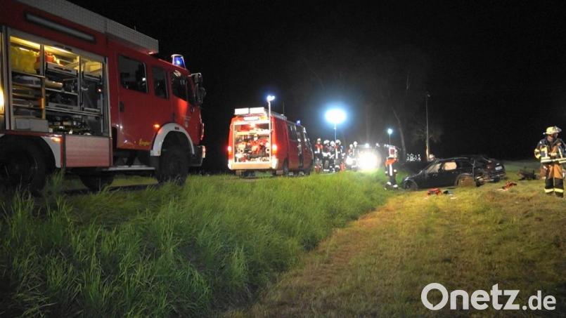 Bei einem Verkehrsunfall auf der Kreisstraße TIR 1 bei Marchaney wurde ein 30-Jähriger schwerstverletzt. Bild: nic