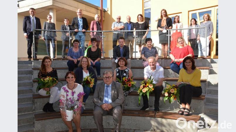 Das Kinderhaus &quot;Tohuwabohu&quot; feiert Geburtstag und ehrt Mitarbeiter. Bild: Kunz