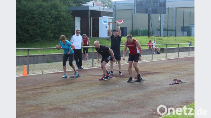Mehr als 60 Sportler gingen beim Tag des Sportabzeichens an den Start. Bild: Julia Ritter/exb