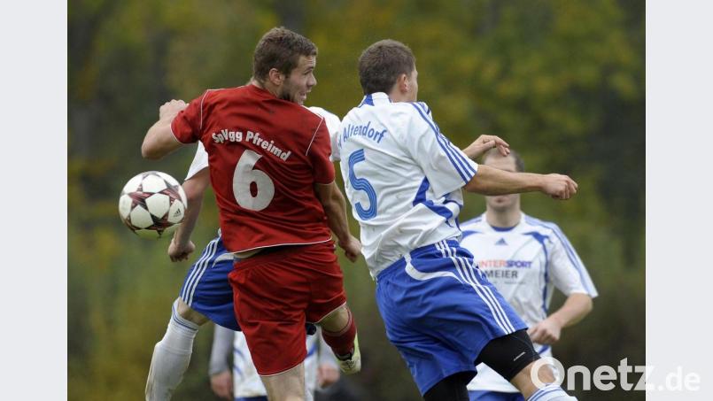 SpVgg Pfreimd II gegen den SV Altendorf - dieses Duell wird es auch in der neuen Saison der Kreisklasse Nord wieder geben. Bild: Baehnisch