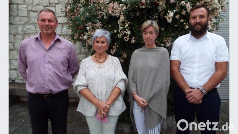 Der neue Vorstand der DJK Ammersricht (von links): Vorsitzender Rainer Stauber, Schatzmeisterin Angelika Frei, Schriftführerin Alexandra Sima und 2. Vorsitzender Christian Hierl. Bild: e