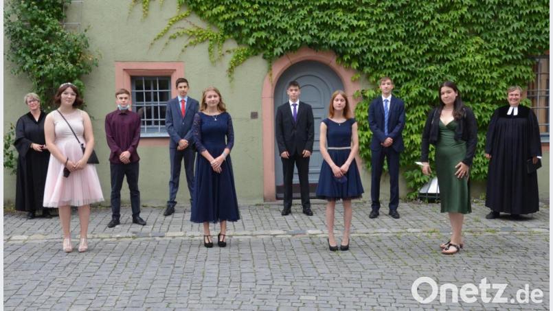 Am Samstag wurden in St. Michael acht jungen Leute konfirmiert. Bild: Kunz