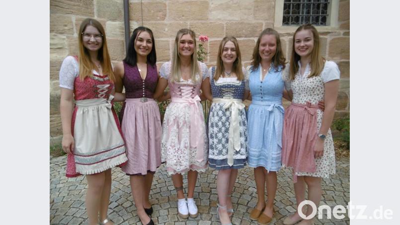 Die neue Führung der Hahnbacher Mädchengruppe (von links): Magdalena Fiedler, Madison Martinez, Lena Meier, Vorsitzende Maria Pienkny, Anna Rauch und Sophie Rauch. Bild: mma