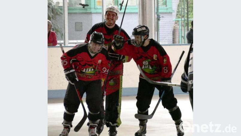 18 Treffer bejubelten die Pleystein Piranhas im Spiel gegen den EHC Atting 2. Bild: ian