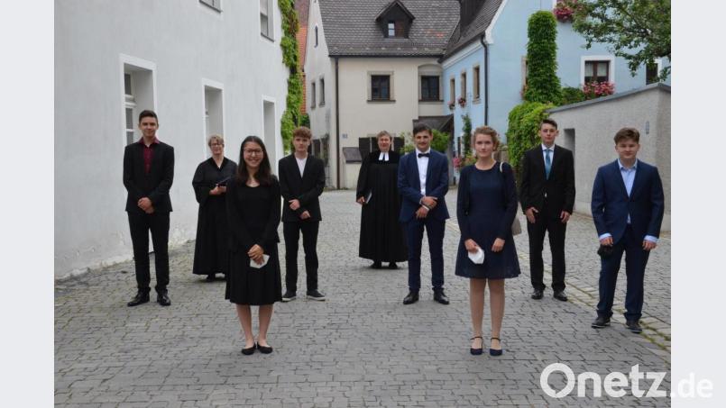 Sieben Konfirmanden in St. Michael gesegnet. Bild: Kunz
