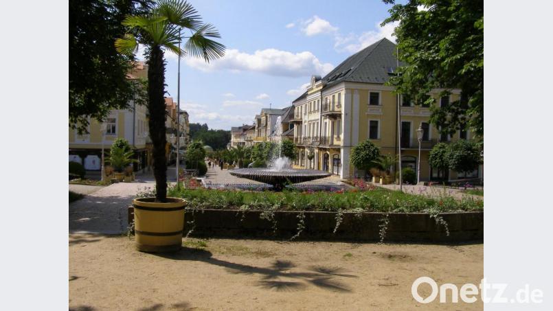 Das historische Stadtzentrum von Franzensbad ist seit 1992 städtisches Denkmalschutzgebiet. Zusammen mit zehn weiteren Kurorten in Europa will die Stadt Unesco-Welterbe werden. Bild: pz