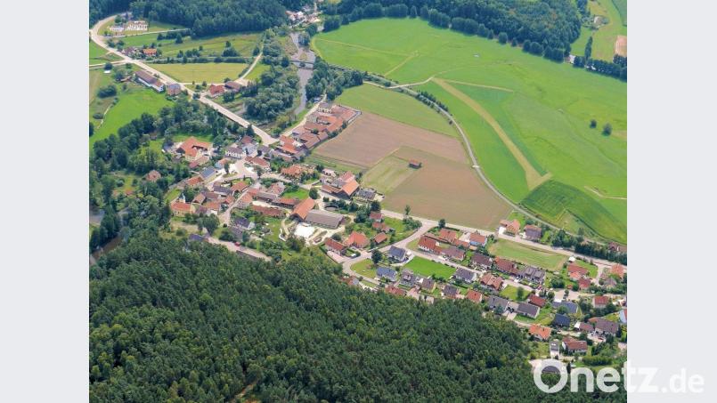 Im Bereich der Gemeinde Schwarzach gibt es 86 Baulücken, die sich in privater Hand befinden. Die Bereitschaft zum Verkauf ist gering. Luftbild: akp