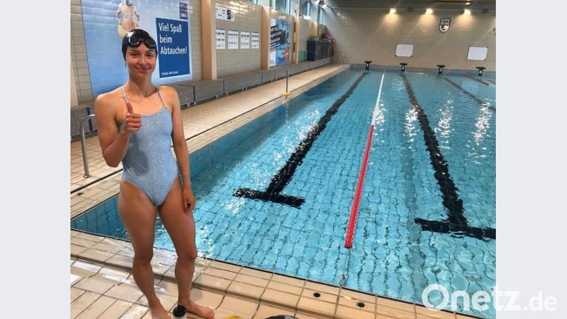 Schwimmen ist toll, findet Marlene Gomez Islinger. Dabei ist es noch gar nicht so lange her, da war die Auftaktdisziplin gleichzeitig die Hassdisziplin der Triathletin. Bild: Gomez Islinger