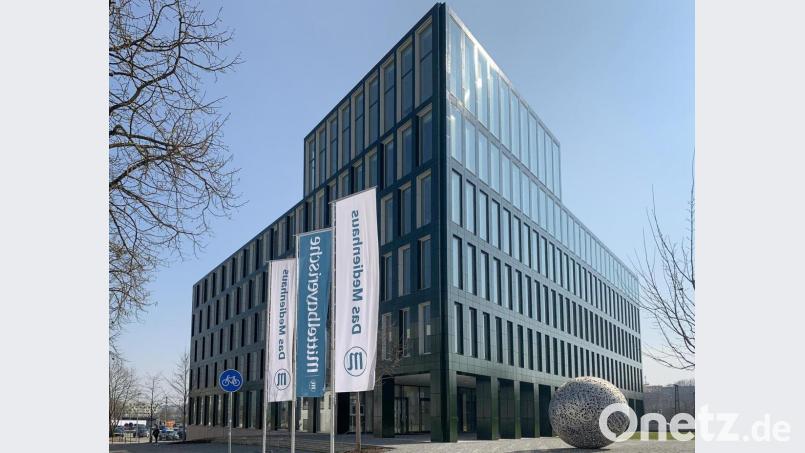 Das Verlagsgebäude der "Mittelbayerischen Zeitung". Bild: Andrea Rieder/Mittelbayerische Zeitung/dpa