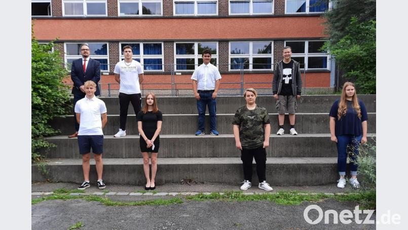 Die Pestalozzi-Mittelschule ehrte im Rahmen einer Entlassfeier ihre Schulbesten. Bild: sm