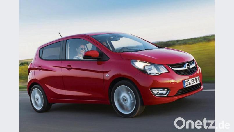 Kleines Kerlchen? Eher kleines Karlchen – bis zu seiner Einstellung hat der Karl bei Opel das Einstiegsmodell gegeben. Bild: Opel Automobile GmbH/dpa