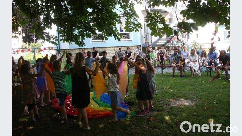 Die Kinder waren mit viel Eifer dabei. Bild: wro