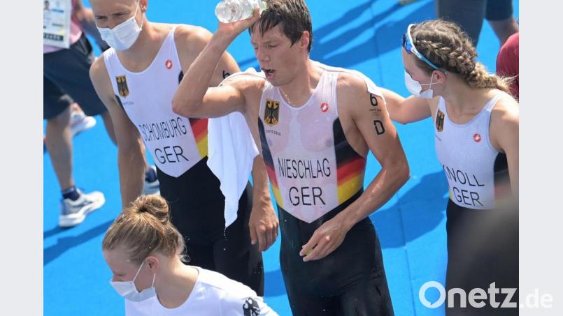 Die deutsche Mixed-Staffel kam als Sechste ins Ziel. Archivbild: Sebastian Gollnow/dpa